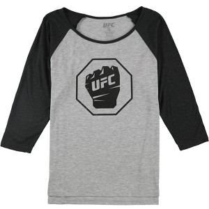 UFC Womens Fist Inside Logo Graphic T-Shirt, Grey, Medium - 1 of 1