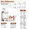 BEAFUP Hardshell Luggage Sets with Bags Carry-on Suitcase Double Spinner Wheels with TSA Lock - 20", Lightweight Suitcase for Travel - 3 of 4