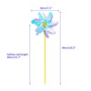 Unique Bargains Garden Outdoor Decor Wind Spinner Pinwheels - 4 of 4