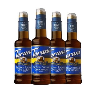 Torani Sugar Free Brown Sugar Cinnamon Syrup - 1500ml/4ct - 1 of 4