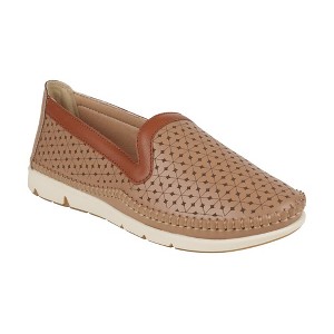 GC Shoes Norah Perforated Two-Tone Flats - 1 of 4