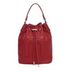 MKF Collection Soraya Buckle Shoulder Bag Faux Leather Handbag for Women by Mia K- Red - 2 of 4