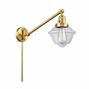 Oxford - 1 Light Swing Arm Wall Sconce In Traditional Style-25 Inches Tall and 8 Inches Wide - 1 of 1