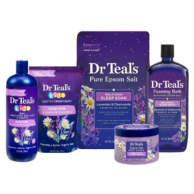 Dr Teal's Kids 3-in-1 Bubble Bath, Body Wash & Shampoo, Sleep Bath with  Melatonin, 20 fl oz 