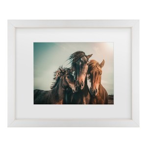 Trademark Fine Art - Marcus Hennen Family Portrait Matted Framed Art - 1 of 4