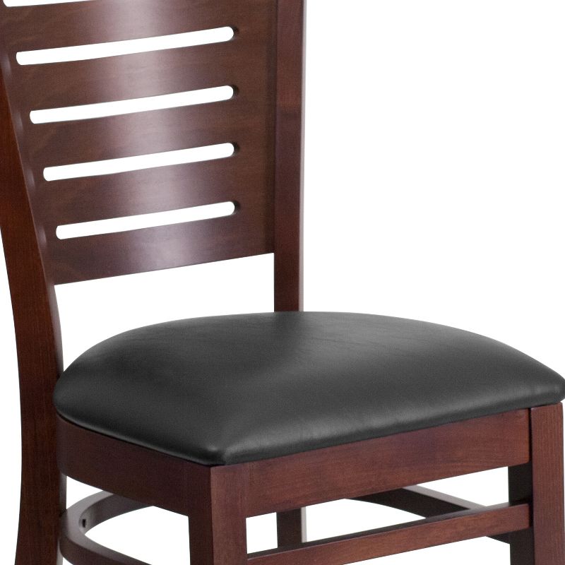 Flash Furniture Slat Back Wooden Restaurant Chair, 6 of 12