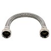 Certified Appliance Accessories® Braided Stainless Steel Water-Inlet Hose, 3/4 In. FGH x 3/4 In. FGH, 1 Ft. in Silver - image 2 of 4