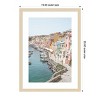 Amanti Art Procida Island by Henrike Schenk Wood Framed Wall Art Print - 4 of 4