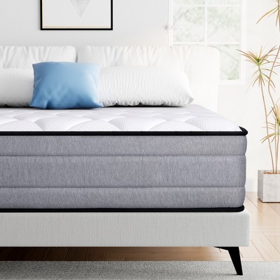 Twolike 12 Inches Hybrid mattress Medium Firm Memory Foam Mattress,  more Breathable and Pressure Relief, Mattress in a Box