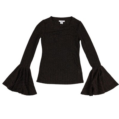 bar III Womens Textured Knit Blouse