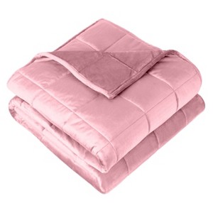 60"x80" 17-22lbs Weighted Blanket by Bare Home - 1 of 4