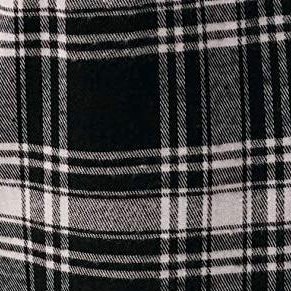 black plaid