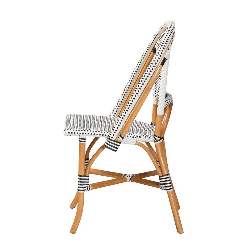 2pc Genica Weaving and Rattan Dining Chair Set Natural/Brown - bali &#38; pari, 5 of 12