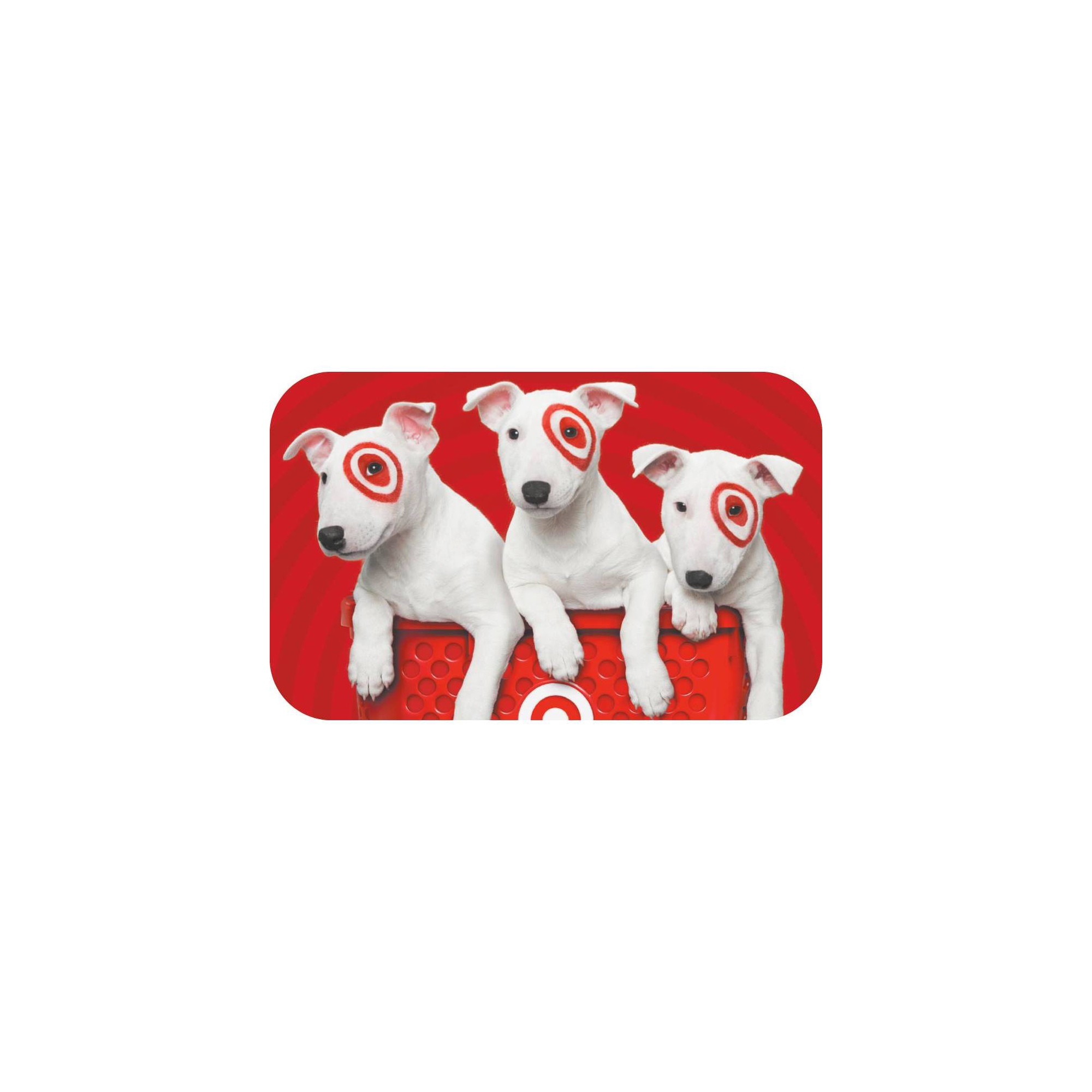 Bullseye Trio Target GiftCard $20