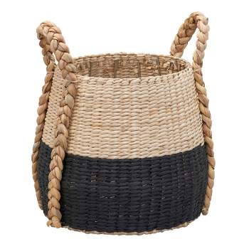 Household Essentials Terra Basket with Handles Cattail and Paper Rope