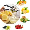 Attop Lemon Squeezer Manual Citrus Juicer - Lemon Manual Press Juicers Stainless Steel - Lime Squeezer Lemon Juicer Squeezer with Grater - 2 of 4