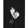 Whitney Houston Black & White Photo Cutout Crew Neck Long Sleeve Men's Tee - 2 of 3