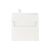 LUX A7 Invitation Envelopes 5 1/4 x 7 1/4  Natural White - 100% Cotton 4880-SN-50 - 2 of 3