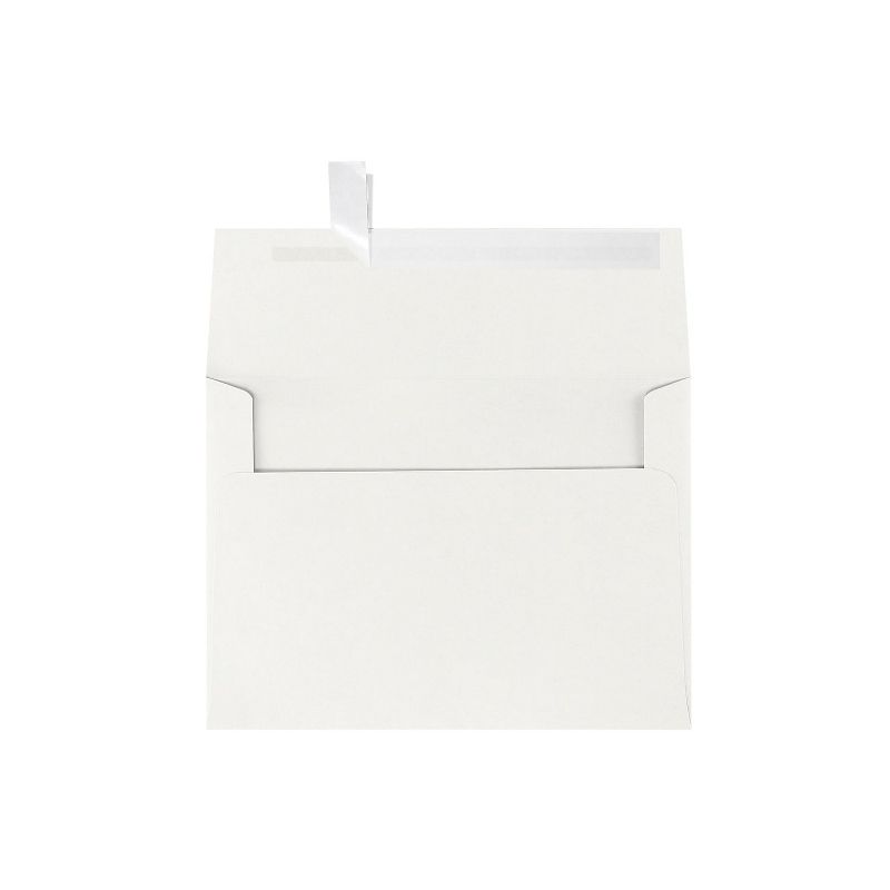 LUX A7 Invitation Envelopes 5 1/4 x 7 1/4  Natural White - 100% Cotton 4880-SN-50, 2 of 4