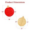 Best Choice Products 2pc Lighted Pop-Up Christmas Ornaments Outdoor Holiday Decoration w/ 220 LED Lights - 2 of 4