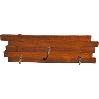 D-Art Collection Solid Mahogany Wood Hanger
