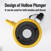 20 Ton Hydraulic Hollow Cylinder Jack 4 inch 100 mm Stroke Single Acting Pump - 4 of 4