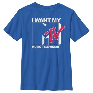 Boy's MTV I Want My Music Television T-Shirt - 1 of 4