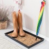 Anji Mountain 24.5''X14''X1.5'' Rubber Boot Tray - Irish Lion - 3 of 4