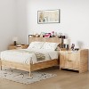 MaseiKar Fluted Headboard with Outlets, Wall Mount Wood Headboard with Storage, Height Adjustable, Storage Rack, Sturdy and Stable - 4 of 4