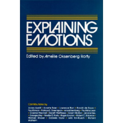 Explaining Emotions - (topics In Philosophy) By Amélie Oksenberg Rorty ...