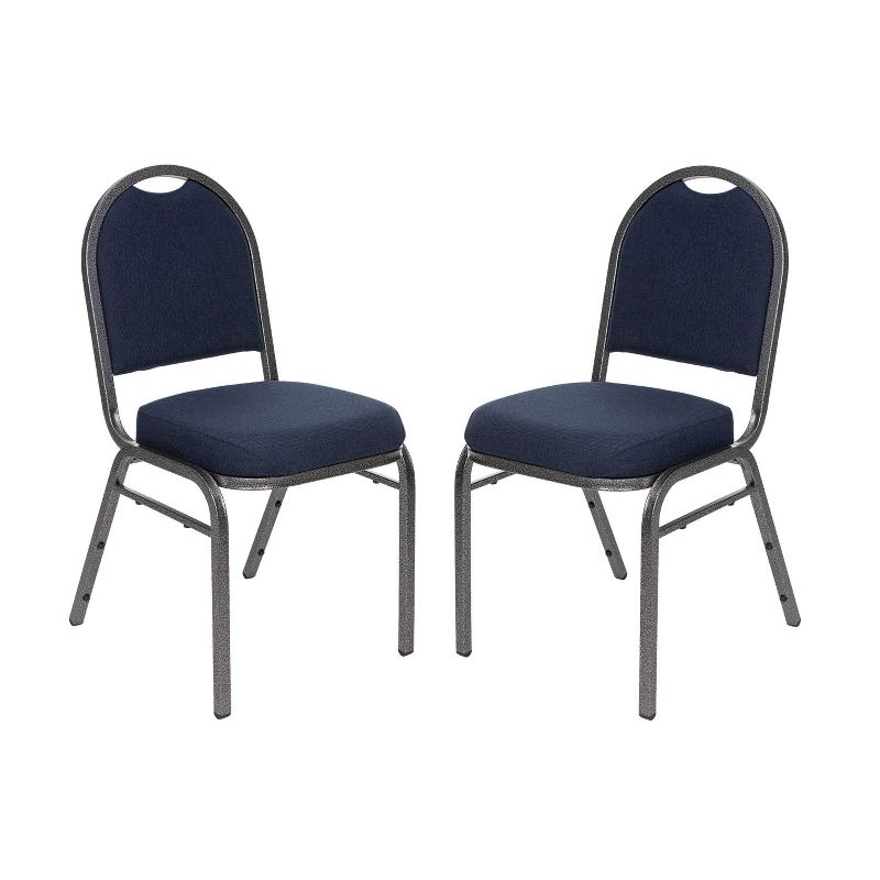 2pk Premium Fabric Upholstered Stack Chair - Hampden Furnishings, 1 of 8