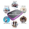 Naysaye Exercise Trainers Vibration Plate Whole Body for Lymphatic Drainage Shaking Workout Board, Purple, 20.5"*14.2"*4.5" - 4 of 4