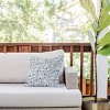 16"x16" Deny Designs Gyaneshwari Dave Moon Bunny Square Outdoor Throw Pillow Off-White - 3 of 4