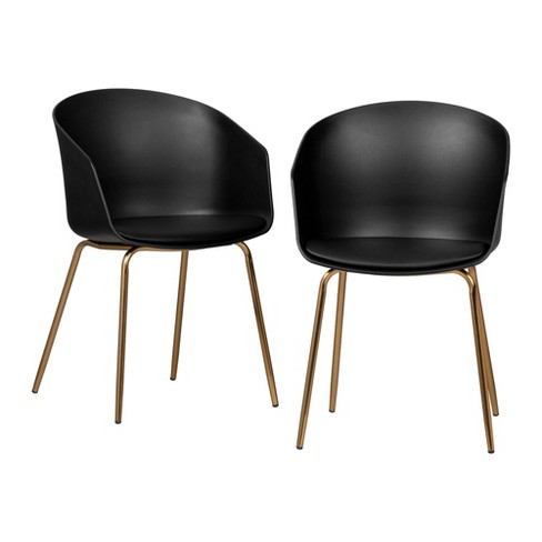 Black chair with gold legs new arrivals