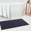 20"x34" Fine Chenille Memory Foam Bath Rug - Threshold™ - 2 of 4