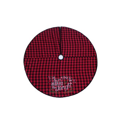 Season's Designs 48In Plaid Tree Skirt