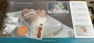 Contours Glow™ Motion Sensing, Light-up Diaper Changing Pad, Gray