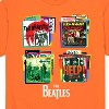 Men's - The Beatles - Music Record Covers Collage Short Sleeve Graphic T-Shirt - 2 of 4