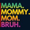 Men's Design By Humans Mother's Day Mama Mommy Mom Bruh Rainbow Text By punsalan Tank Top - 2 of 2