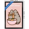 Trends International Pusheen: Bento Box - Ramen House Framed Wall Poster Prints - 3 of 4