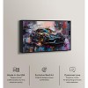 Art Remedy Porsche's Vibrant Lux Car Paintings Framed - 3 of 4