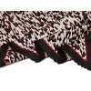 Allegra K Women's Leopard Print Pleated Rhombus Neck Scarves Neckerchief - 4 of 4