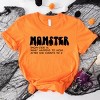 Simply Sage Market Halloween Momster Definition Short Sleeve Tee - L - Orange - 3 of 4