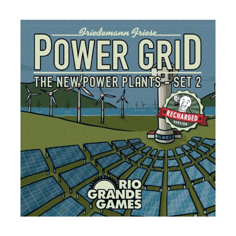 New Power Plant Cards - Set 2 Board Game, 1 of 2