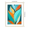 Amanti Art Abstract Tropical Foliage by Kristian Gallagher Wood Framed Wall Art Print - 4 of 4