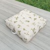 Iveta Abolina Pineberries Botanicals Tan Outdoor Floor Cushion - Deny Designs - 2 of 2