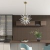 Livex Lighting Uptown 6 - Light Pendant in  Antique Brass - 4 of 4