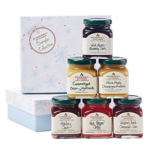 Stonewall Kitchen Holiday Sampler Collection Jams and Preserves Gift Set - 3.2lbs/6pc - 1 of 4