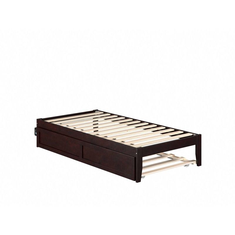Colorado Bed with Twin Trundle Espresso - AFI, 3 of 8