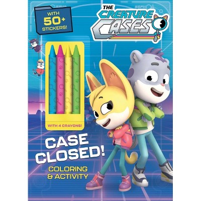 Creature Cases: Case Closed! - (Color & Activity with Crayons) by  Maggie Fischer (Paperback)